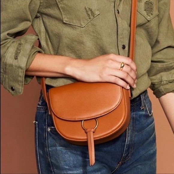 JJ Winters Ivy Leather Crossbody Bag Purse - Picture 2 of 7